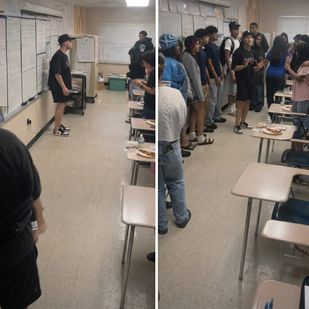 EE.UU.: decenas de estudiantes responden a predicación cristiana en una escuela pública de Los Ángeles