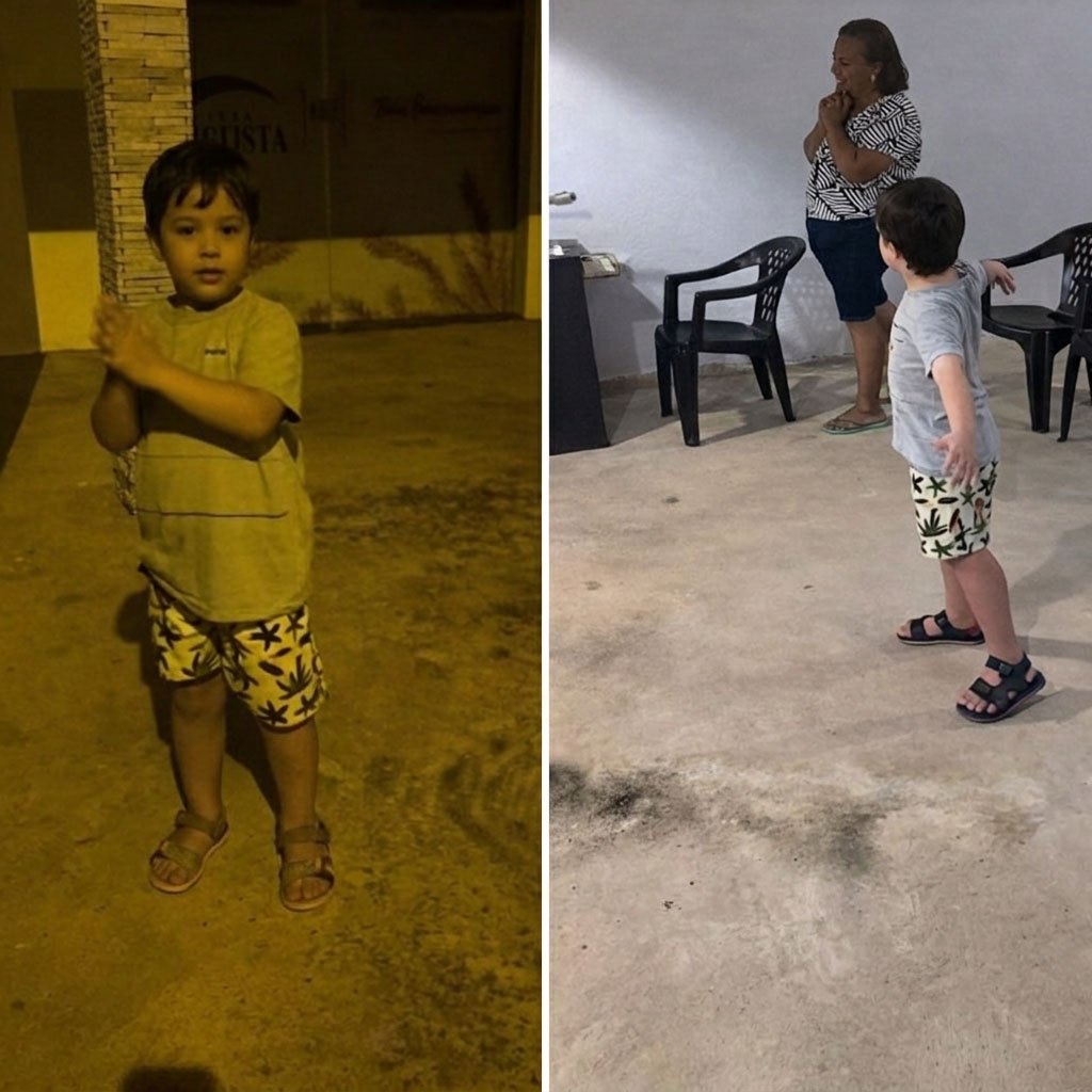 Brasil: niño con síndrome de Down conmueve al insistir en ir a la iglesia de noche para adorar